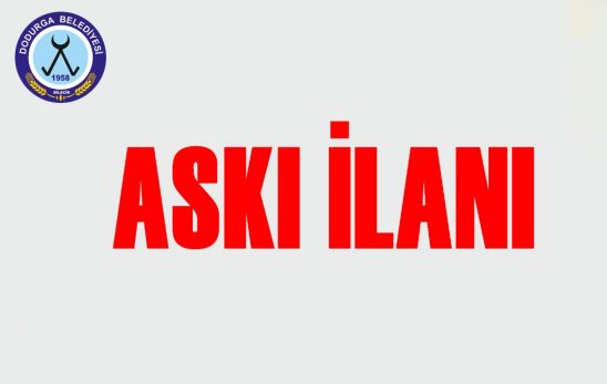 İMAR PLANLARI ASKI İLANI